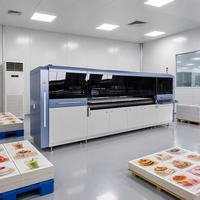 Nouvelle machine d'impression numérique à jet d'encre entièrement automatique pour boîtes à pizza en carton ondulé avec écran tactile