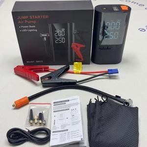 Arrancador de Baterías Portátil con Bomba de Aire de 6000mAh, 45W, 2000A, con Batería de Litio, Kit de Arranque de Baterías de Coche Inteligente 6 en 1 - Product Image 1