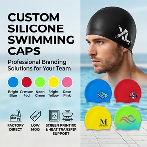 Bonnet de bain <span class=keywords><strong>en</strong></span> silicone sans couture à haute élasticité pour adultes, imperméable - Product Image 2