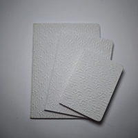 Carnet à couverture rigide texturée de qualité supérieure avec motif en relief et logo personnalisé pour cadeaux d'entreprise