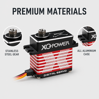 Servomoteur numérique sans noyau RC Crawler SCX24 Mini 15KG 0.07s haute vitesse, engrenage en acier inoxydable, boîtier tout aluminium 8.4V