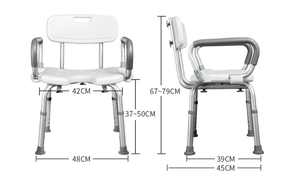 Bathroom Safety Anti-slip Shower Chair for Elderly Pregnant Disabled - Product Image 5