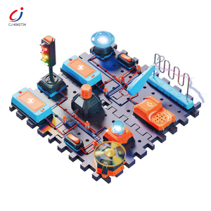 Chengji bricolage éducatif apprentissage Science blocs de construction tige Kit multifonctionnel Cognition jeu jouer blocs de construction électroniques - Product Image 1