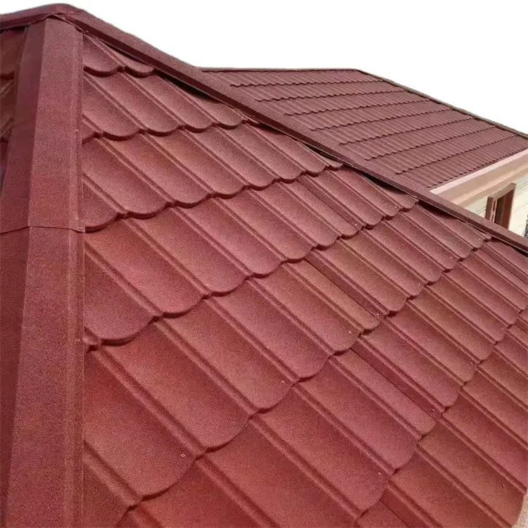 Différents types de feuilles de toiture lisses-Matériaux de haute qualité Vente chaude de bardeaux et de tuiles en pierre de qualité supérieure