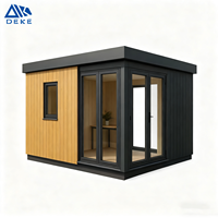 Maison de bureau préfabriquée sur mesure, conteneur de bureau, maison de jardin préfabriquée, bureau portable, maison modulaire