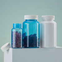 Bouteille de pilules de 150 ml et 500 ml avec couvercle à vis à l'épreuve des enfants pour l'emballage de capsules de protéines de lactosérum pour les soins de santé