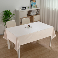 Nappe en PVC texturé de qualité supérieure RNPT, imperméable, gaufrée, résistante aux taches, facile à nettoyer, protection pour meubles de salle à manger