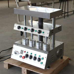 Machine à fabrication de cônes et de <span class=keywords><strong>Pizza</strong></span>, pour des gaufres, des glaces - Product Image 5