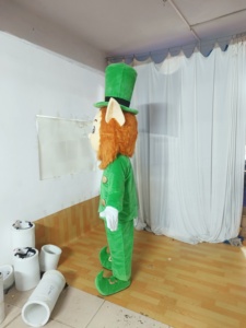 Costume de mascotte d'elfe certifié Funtoys, costume publicitaire personnalisé de génie vert - Product Image 2