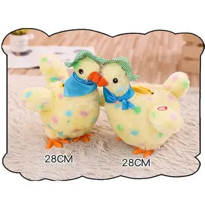 Plush toys laying hens lay eggs Hens are funny electric plush toy dolls sell best-selling toys