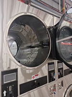 Secadora de Doble Capa de Alta Eficiencia |   Calefacción Eléctrica/a Gas, Totalmente en Acero Inoxidable, Resistente al Calor |   Pago con Monedas/Tarjeta/Código QR