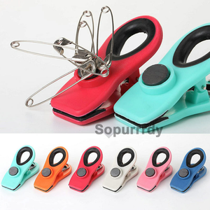 Clips Magnéticos para Sellado de Alimentos para Refrigerador con Logotipo Personalizado, Clips Creativos para Sellado de Bolsas de Refrigerios a Prueba de Humedad para Cocina - Product Image 5