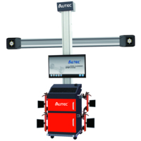 Système d'alignement de roues 3D AUTEC ATW-A80, précision 0,01, caméra 5MP, écran LED numérique, 250W pour véhicules légers et lourds