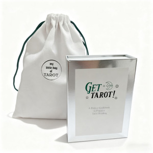 White Custom percetakan Oracle Deck pemula ramah <span class=keywords><strong>Tarot</strong></span> Deck Set kartu ramalan dengan kantong penyimpanan - Product Image 1