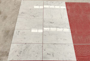 Tuile de dalle de pierre de Carrare en marbre blanc chinois - Product Image 6