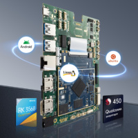 Placa Base Rockchip Core SBC IoT con Entrada Digital, Tablet Rk3568, Placa Madre para Auto, PCBA para Android/Linux OS con Wifi 4G/5G