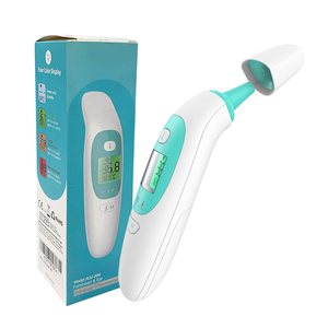 Thermomètre numérique infrarouge 3-en-1 approuvé MDR pour oreille et front, enfants et adultes, écran LCD, garantie 12 mois, classe <span class=keywords><strong>AOJ</strong></span> - Product Image 1