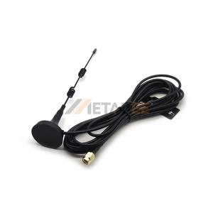 Antena <span class=keywords><strong>UHF</strong></span> de Doble Frecuencia de 17 cm de Altura y 5 dBi con Base Magnética y Cable de Extensión de 3 Metros para Telemetría IoT - Product Image 3