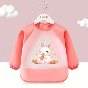 Baberos de Alimentación para Bebés de EVA Suaves y Cómodos al por Mayor, Baberos Impermeables de Moda para Bebés, Lavables - Product Image 6