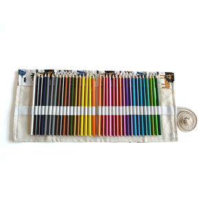 Juego de lápices de artista de 72 colores de plomo de 3,0mm de alta calidad Acuarela respetuosa con el medio ambiente en bolsa no tejida Nuevo producto - Product Image 6