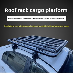 Couverture de benne rétractable universelle en alliage d'aluminium personnalisable, porte-bagages de toit pour camionnette, SUV, capacité de charge supérieure à 100 kg - Product Image 3