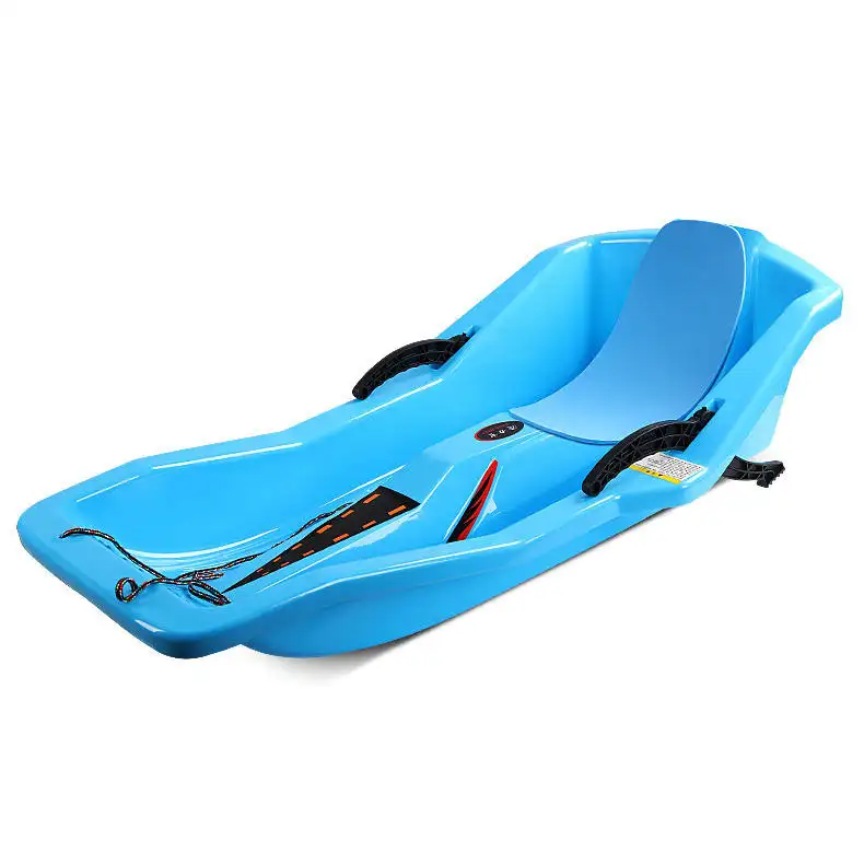 Hot Sale New Design Plastic Snow Sled Sledge Snowboard Scooter Skiing Grass Ice Skating Sand For Sale