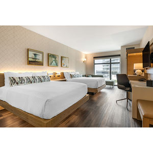 坎布里亚酒店制造商现代豪华卧室家具套装特大号酒店床家具定制酒店家具 - Product Image 4