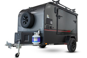 Petit jouet transporteur moto camping-car remorque usine chinoise mini à vendre remorque caravane de haute qualité - Product Image 6