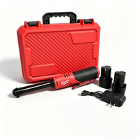 Clé à cliquet sans fil 18 V 3/8 po pour usage domestique, avec chargeur, batteries, outil électrique sans balais à vitesse variable, kit de clé à cliquet
