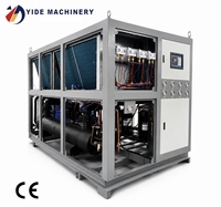 Refroidisseur d'eau industriel 60 CV, 20 ans d'expérience usine, pour le refroidissement des machines d'étiquetage de manchons de bouteilles PET
