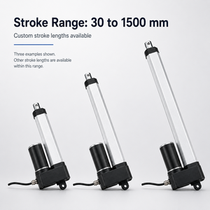 มอเตอร์กระตุ้นเชิงเส้นแบบแม่เหล็กถาวรกันน้ำ IP67 แรงดัน 24V 48V สำหรับเครื่องใช้ในบ้านและเครื่องกวาดบ้านอัจฉริยะ แรงขับ <span class=keywords><strong>4000N</strong></span> - Product Image 4