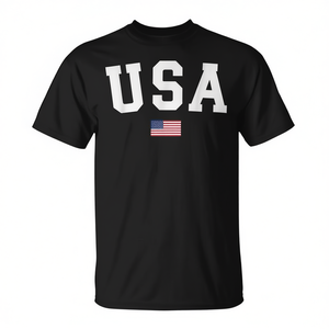 T-shirt grafica con bandiera americana per l'abbigliamento patriottico del 4 luglio - Product Image 2