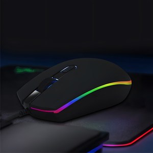 Mới Đến Mới Nhất Thiết Kế Phát Sáng <span class=keywords><strong>2025</strong></span> Mới Thời Trang Hot Bán Có Dây PC Chơi Game Tính Chuột - Product Image 5