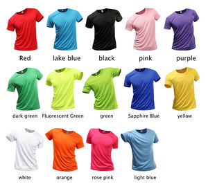 <b>Plain</b> Men's T Shirt Polyester Tee Quick Dry Fit <b>Tshirt</b> Custom Sublimation Transfer Print Logo Unisex Gym Sports T-shirts - Product Image 4