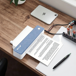 A4 mini xách tay không dây máy in nhiệt 1500mAh pin ESC/POS tương thích 203dpi 1-năm bảo hành trong kho di động văn phòng sử dụng - Product Image 1