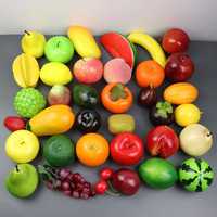 Kunstmatige fruit-druiven-groenten (draakvrucht appels sinaasappels citroenen)-bubbelmateriaal vroeg educatief speelgoed-groothandel