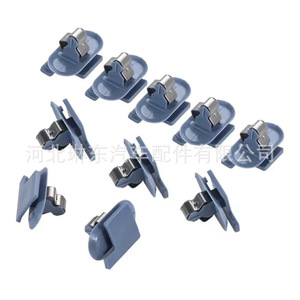 Chevrolet Buick Pillar <b>Trim</b> <b>Clips</b> 20.3mm Blue Plastic Fasteners For A B Pillar Protective Strip Repair Replacement - Product Image 3