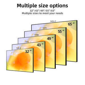 Signage et affichages étroits ultra minces de Digital d'encadrement d'écran tactile avec CMS à télécommande - Product Image 4
