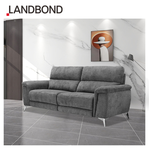 LANDBOND Home Canapé Salon Canapés Trois Places Européen Microfibre Tissu Canapé Ensemble de Meubles pour villa et appartement