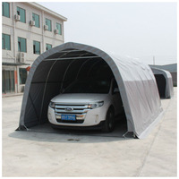 Tente de stockage industriel, grand entrepôt portable en PVC, abri dôme