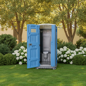 Toilettes portables de luxe préfabriquées pour la location, directement de l'usine, idéales pour les événements et les chantiers. - Product Image 3