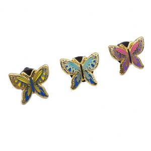 Pin de metal transparente con laca y purpurina, sin MOQ, para manualidades metálicas - Product Image 2