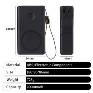 Custom 65w 20000mah Power Bank Portable <b>Universal</b> <b>Plug</b> Fast Charging Wireless Powerbank for Laptop - Product Image 4