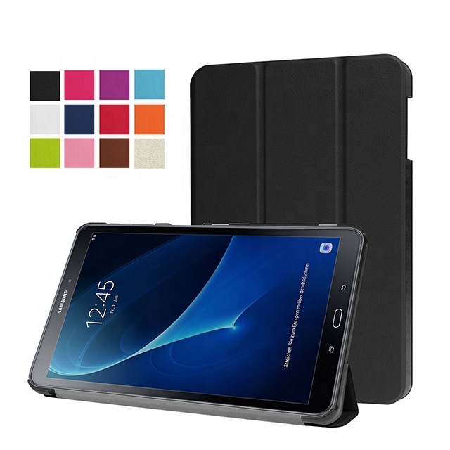 CYKE PU Leather T580/T585 Flip Book Trifold Case 10.1" Tablet Cover for Samsung Galaxy Tab a 10.1 2016