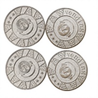 Jetons métalliques durables et pièces de monnaie réutilisables pour distributeurs automatiques de capsules et jeux d'arcade pour enfants, pour le jeu et la distribution de prix