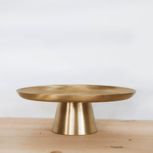 เค้กโลหะอลูมิเนียม Finsihed สีทองล่าสุดปี 2024 ยืนในราคาขายส่งที่ LOQ MOQ - Product Image 2