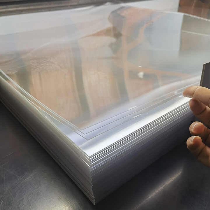 Rigid Transparent 0.35mm Plastic PVC Sheet