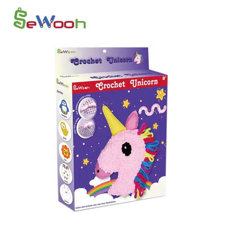 Craft Toys Educational Stem Toy My First Kits Child Diy Items for Kids New 2020 Unicorn Sewing Kit