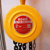 Palans à chaîne manuels ROHO 1T 2T 3T 5T 10T 20T Type HSZ, palan à main avec chaîne G80 pour sites miniers en Afrique, équipement sans alimentation de 1 à 20 tonnes