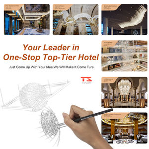 <span class=keywords><strong>Tyson</strong></span> a fait le grand projet de décoration de poisson d'intérieur luminaire suspendu hôtel Villa escalier lustre moderne en verre soufflé - Product Image 6